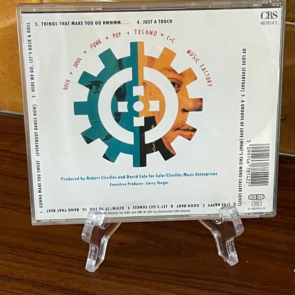 C+C Music Factory Gonna Make You Sweat CD 1990 CBS 4678142 - Picture 3 of 11